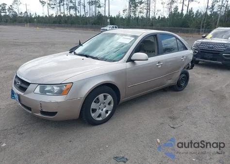 2007 Hyundai Sonata Gls from USA, damaged, VIN 5NPET46C77H184582